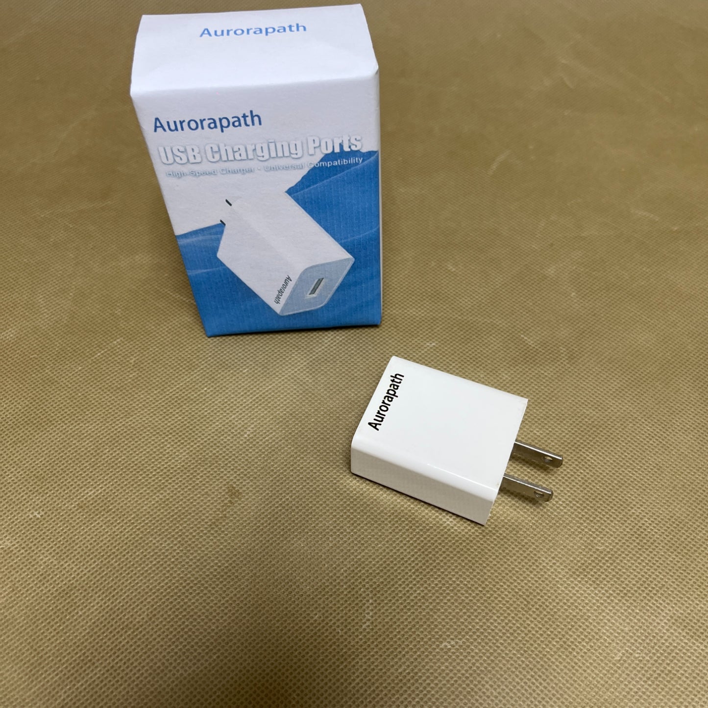 Aurorapath USB charging ports,USB Port Cube Power Plug Adapter Fast Phone Charger Block Charging Box Brick