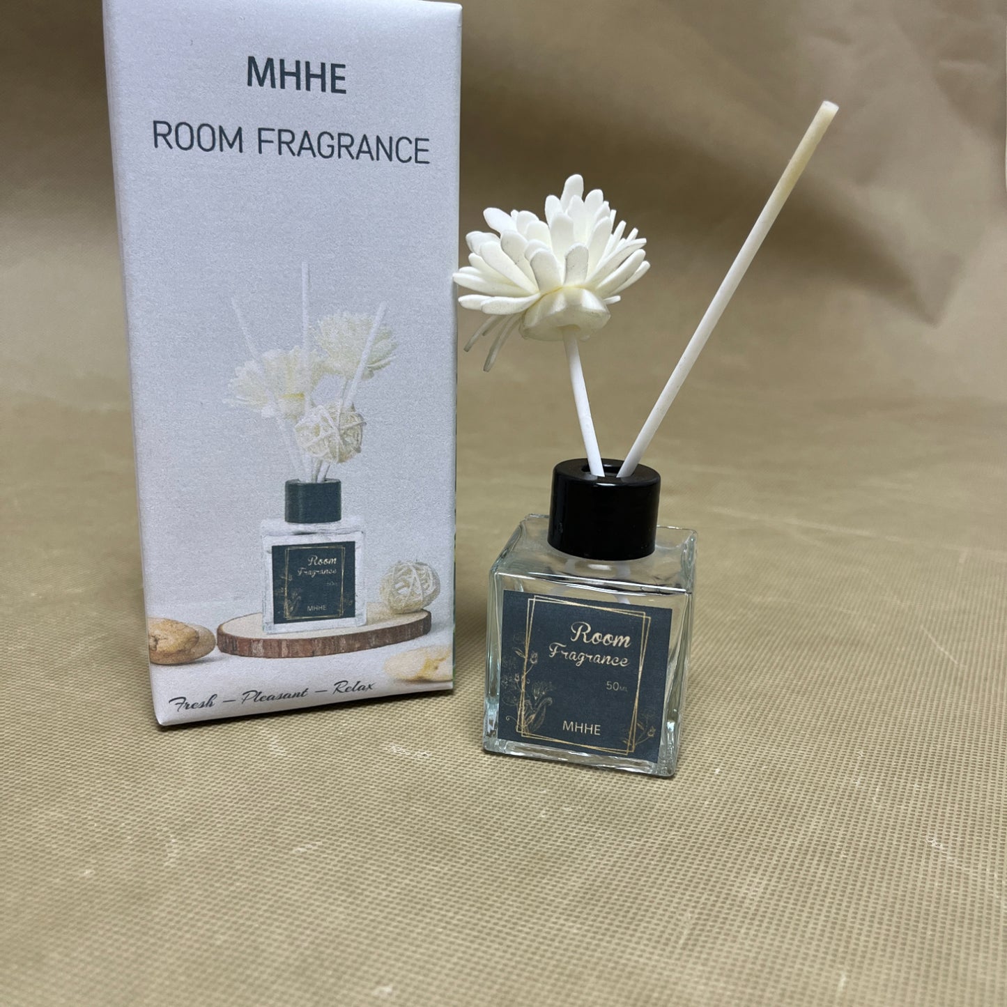 MHHE Room fragrances,Home Fragrance Reed Diffuser for Bathroom Shelf Decor