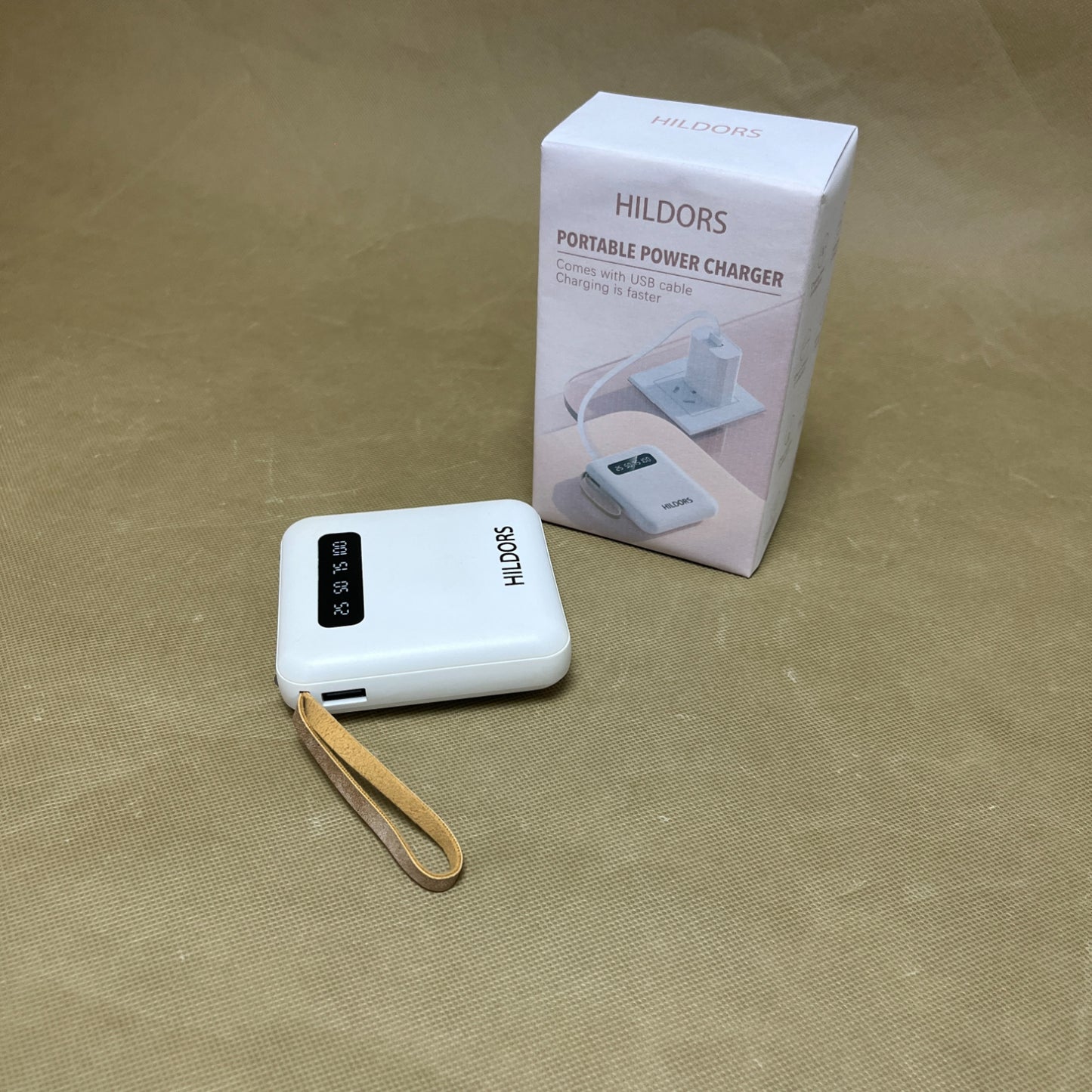 HILDORS Portable power chargers ,Portable Charger ,LCD Display Power Bank