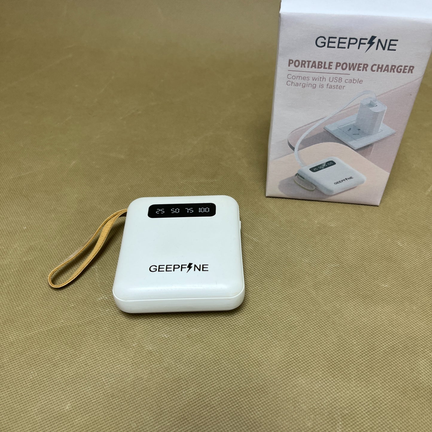 GEEPFNE Portable power chargers ,Portable Charger ,LCD Display Power Bank