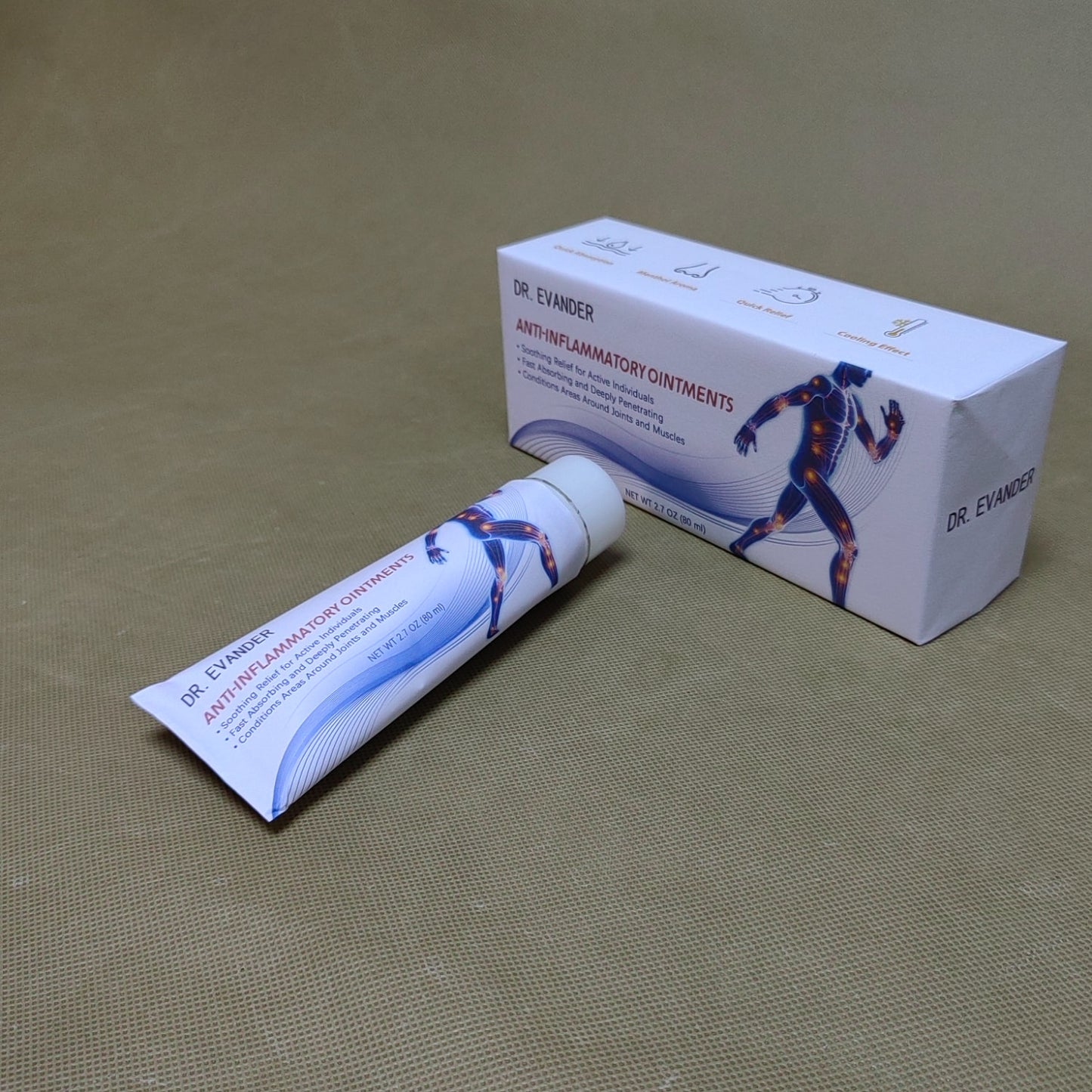 DR.EVANDER Anti-inflammatory ointments,Advanced Pain Relief Topical Anti Inflammatory Cream to Soothe Muscle & Joint Pain