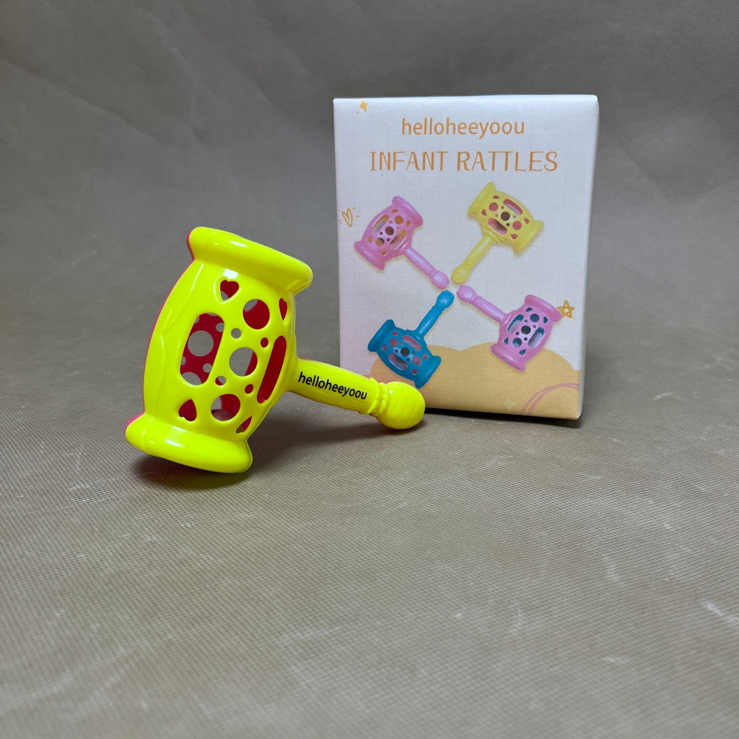 helloheeyoou Infant toys ,Baby Rattles ,Party Favors for Baby Showers & Celebrations
