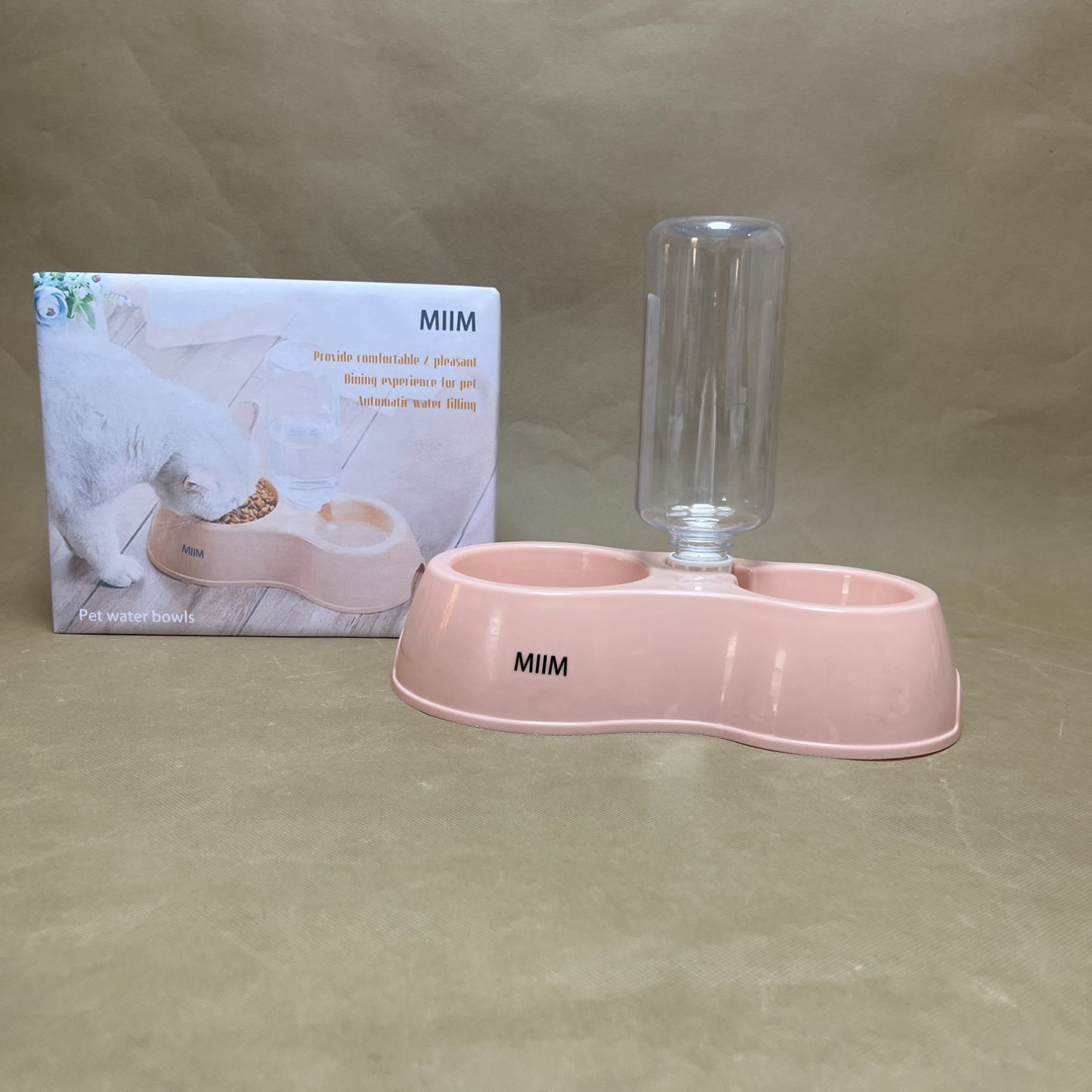 MIIM Pet water bowls ,Automatic Pet water bowls for Cat & Dog, Non-Skid & Easy-Clean