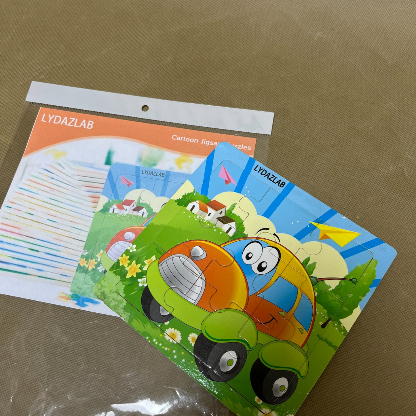 LYDAZLAB Puzzles , Kids Ages 4-6 Year Old, Children Learning Educational Puzzles Toys for Boys and Girls