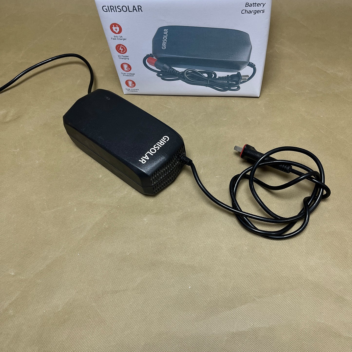GIRISOLAR Battery chargers ,Battery charger with short circuit Protection, Smart Charger