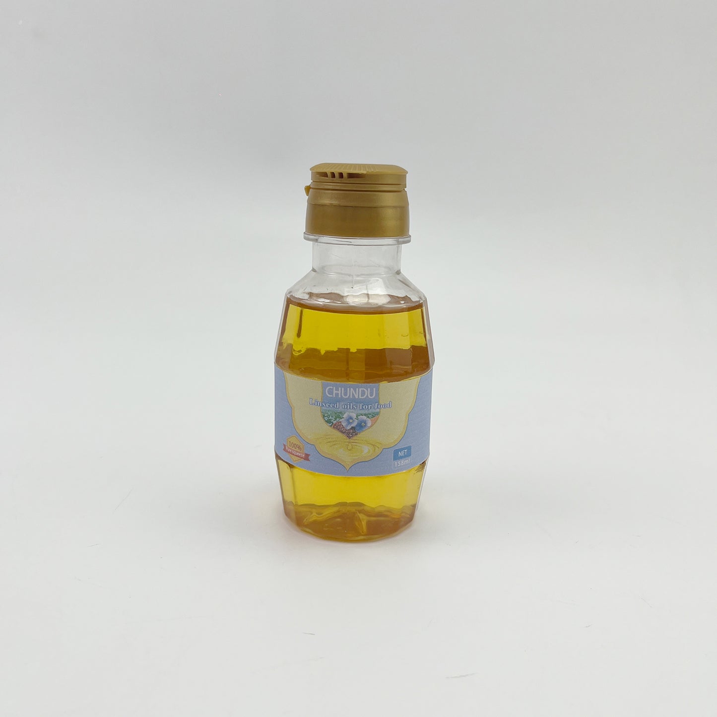 CHUNDU oils for food, Organic Flaxseed Oil, Vegan, Non-GMO, Gluten-Free,Seasoning