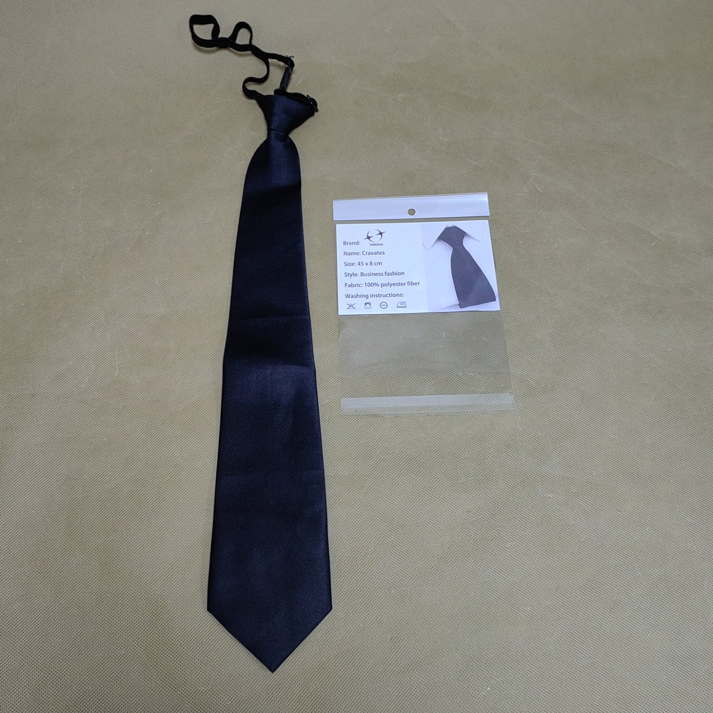 InMotion Cravates ,Solid Color Tie Mens Necktie for Business and Wedding,Premium Pure Color Skinny Necktie