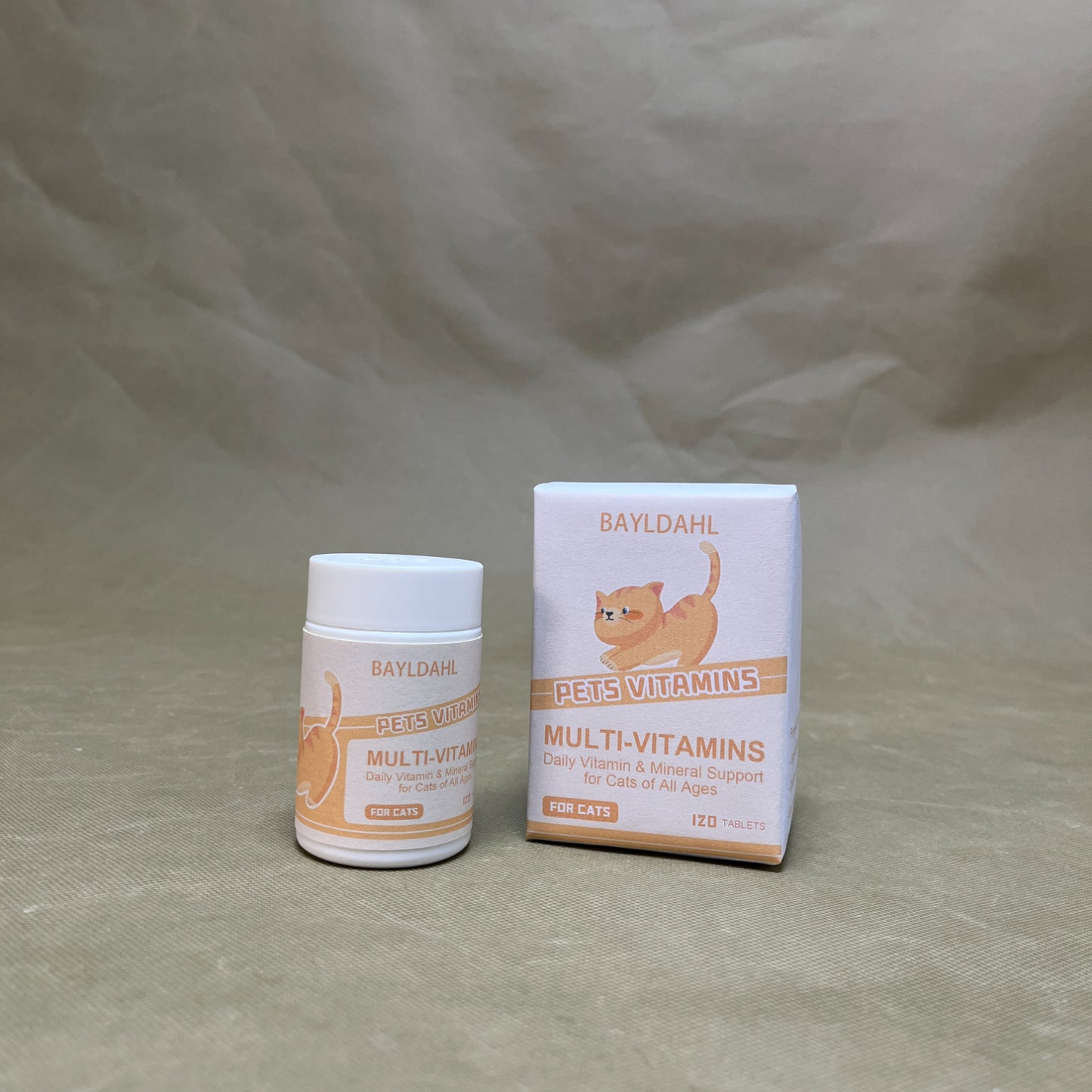 BAYLDAHL Vitamins for pets, Cat Multivitamin,Cat Treats for Health,Immune, Joint Support