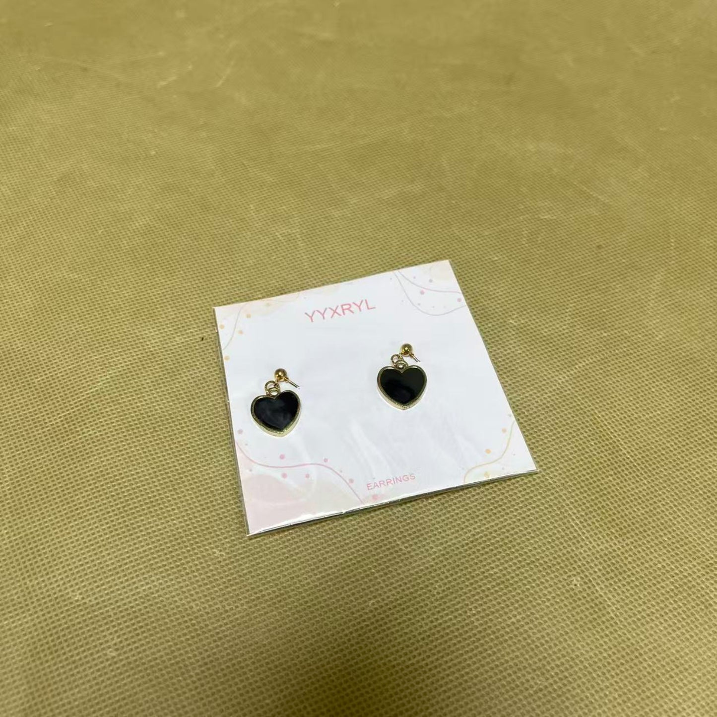 YYXRYL Earrings,Dainty Heart Earrings for Women,Crystal Heart Lovely Earrings Valentines Day Earrings for Gifts