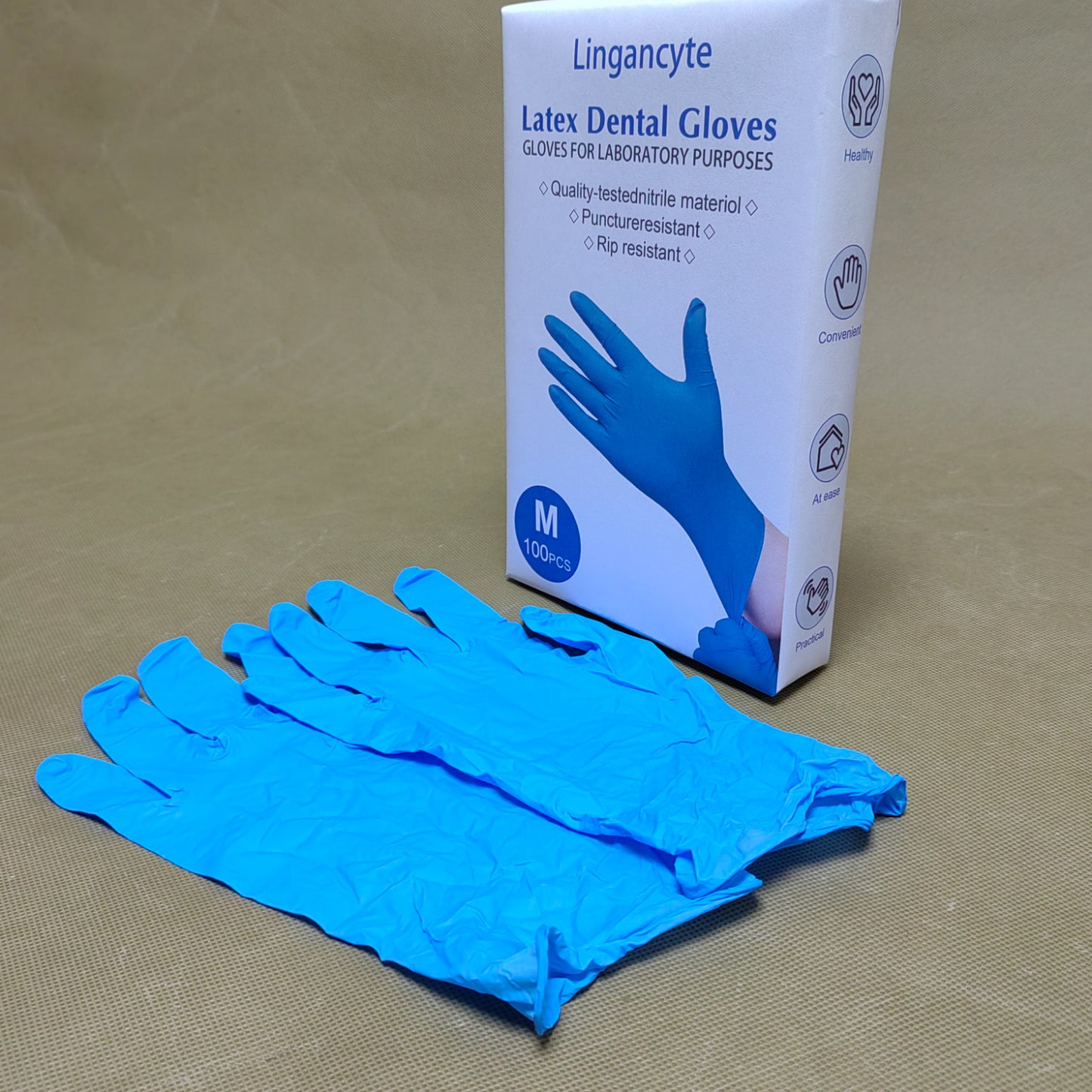 Lingancyte Gloves for laboratory purposes ,Medium Size, For Food Handling, First Aid, Cleaning, Gardening, Crafting