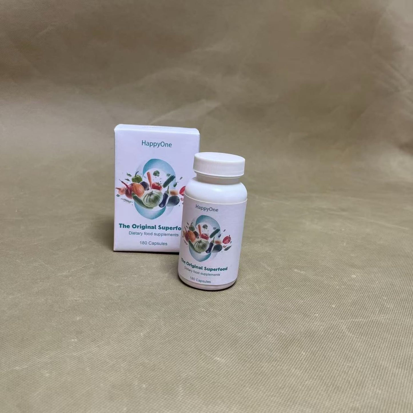 HappyOne Dietary food supplements, Veggies Supplements ,Vegetarian, Non-GMO and Gluten Free Supplement