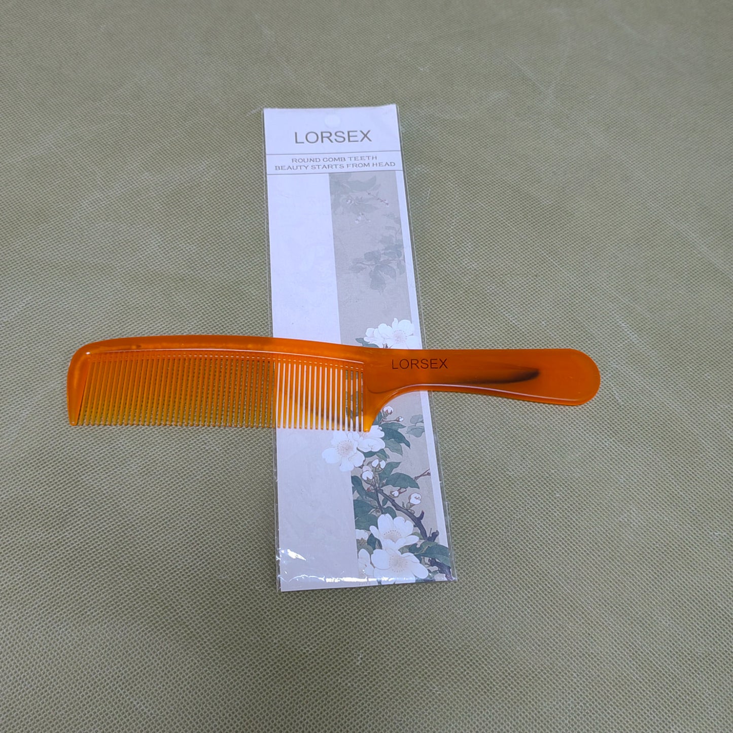 LORSEX Combs, Fine Tooth Dressing Comb for Women and Men, for Hotel, Salon, Home Care and Travel
