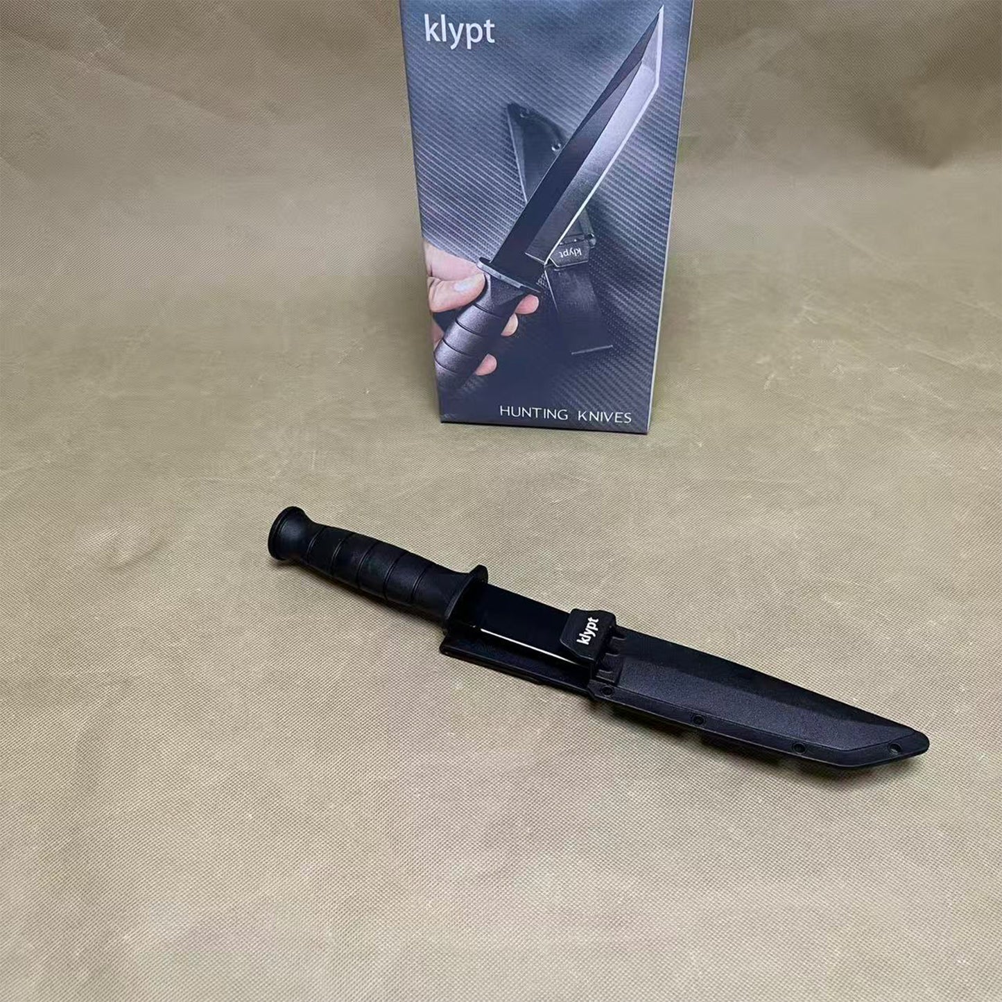 klypt Hunting knives,Survival Hunting Knife with Sheath, Outdoor Knives for Survival, Camping, Hiking