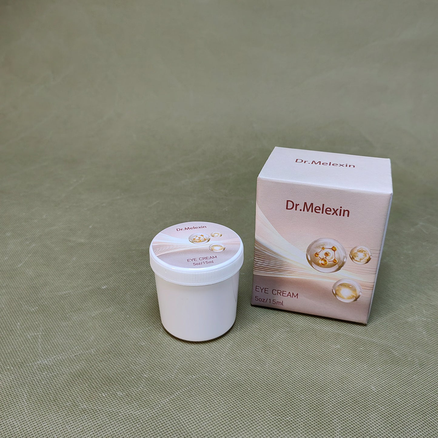 Dr.Melexin Eye cream,Under Eye Cream for Puffiness and Dark Circles, with Caffeine to Correct Bags, 99% Naturally Derived Non-Toxic Formula