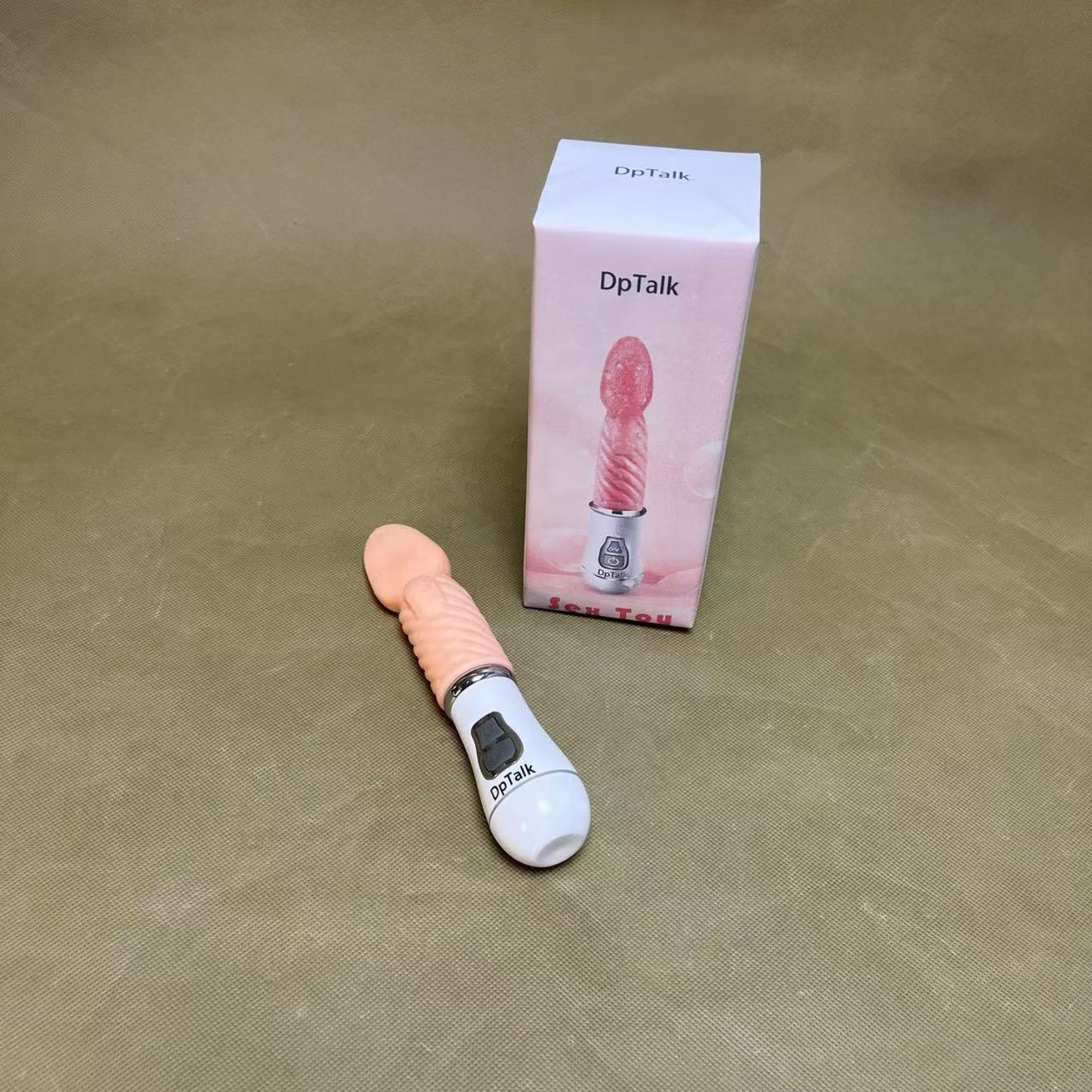 DpTalk Sex toys,Vibrator Thrusting Dildo for Women,Sex Toys Dildos Vibrator with 10 Vibration 7 Thrust Mode