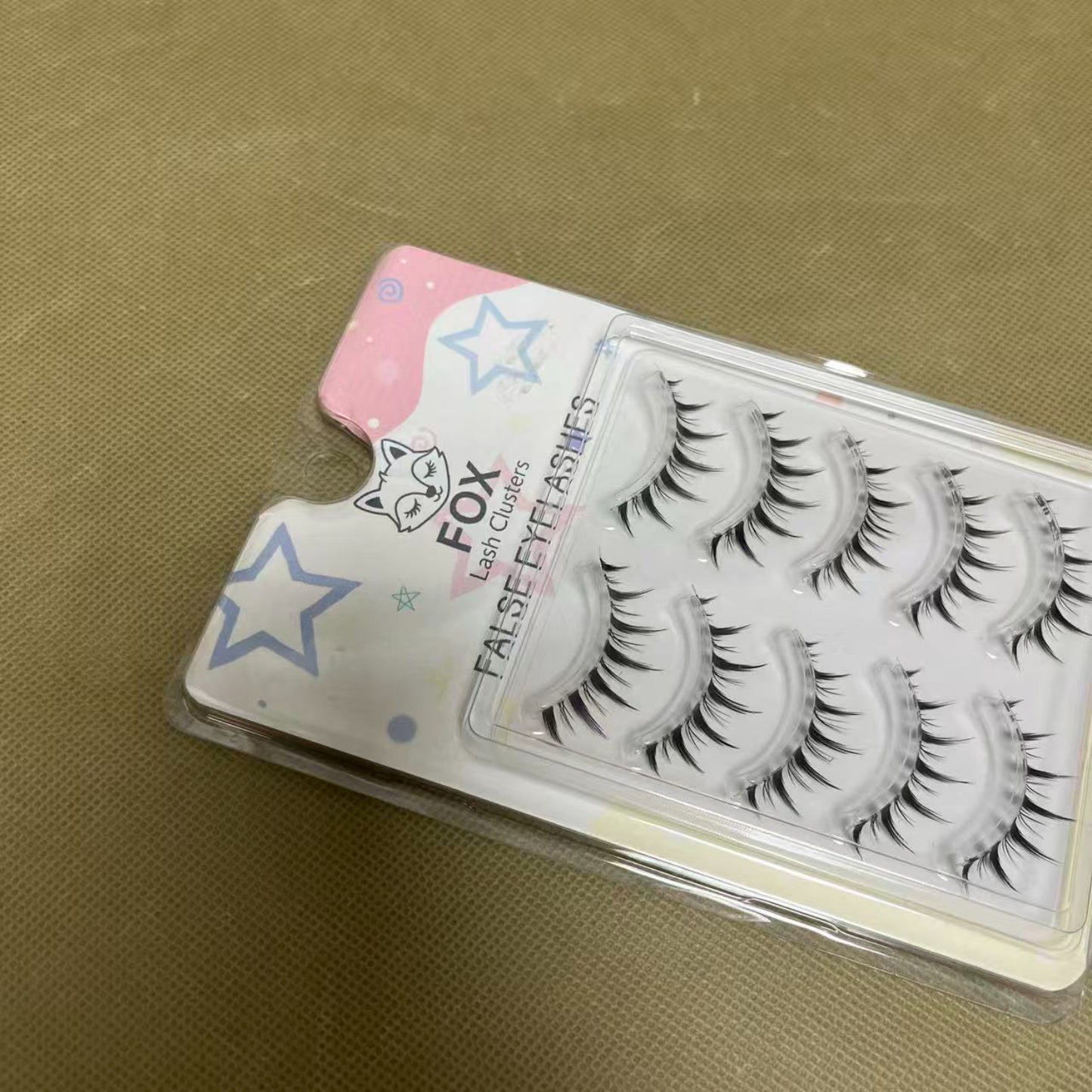 FOX Lash Clusters False eyelashes,Natural Lashes Wispy Lashes Natural Look False Eyelashes