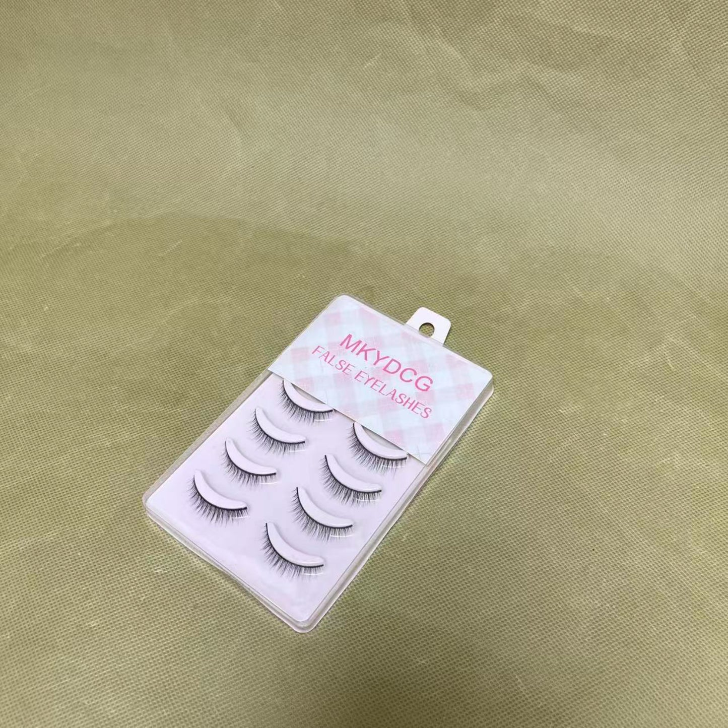 MKYDCG False Eyelashes, Natural Look, 100% Handmade Eyelashes Natural Look Fake Lashes Lightweight Lashes