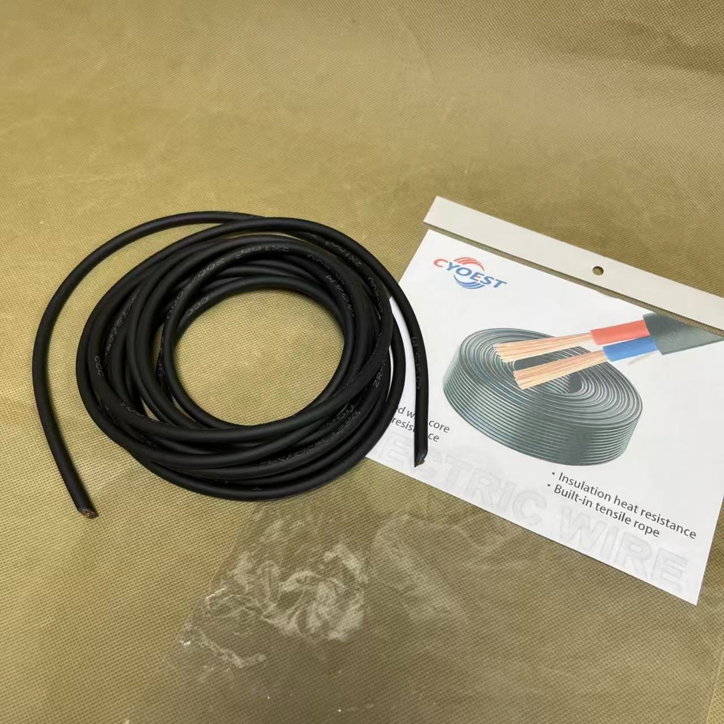CYOEST Wires, electric,Flexible Low Voltage Cable Wire for LED Strips Lamps Lighting Automotive