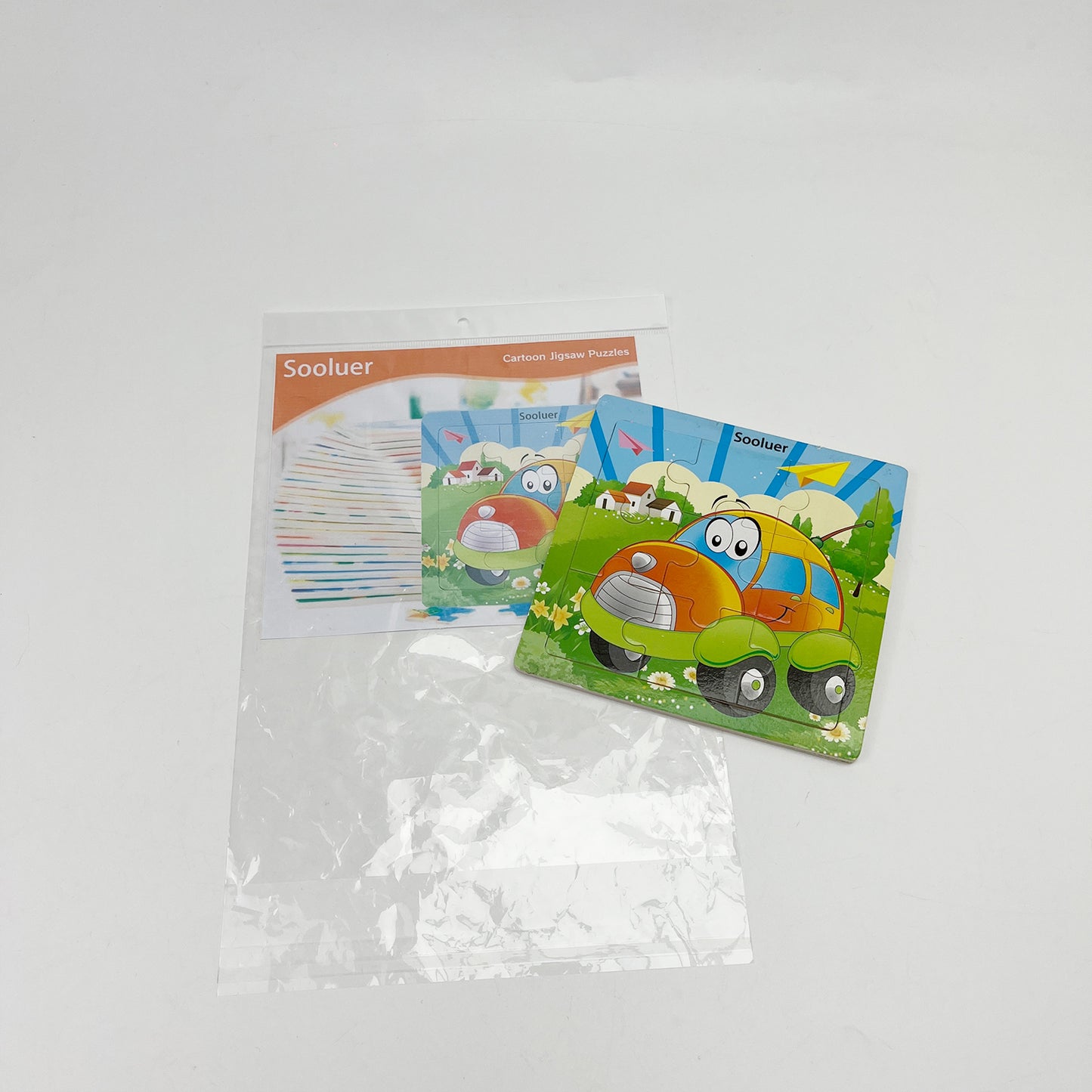 Sooluer  Jigsaw puzzles ,Cars Puzzles for Kids Ages 4-8,Children Learning Educational Puzzles for Boys and Girls
