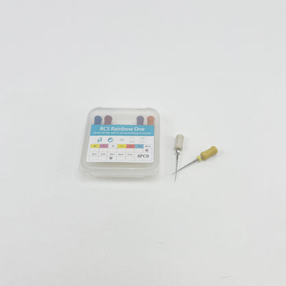 RCS Rainbow One  Dental instruments, namely, dental root files used in root canal therapy procedures,Sturdy Hand Use