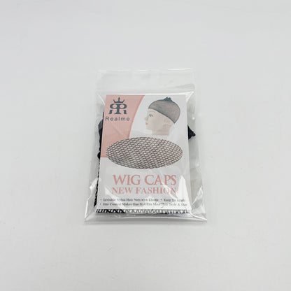 Realme  Wig caps, Black Mesh Wig Cap Net, Closed End Hair Mesh Net, Liner Weaving Caps for Women, Men