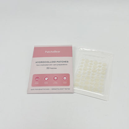 PatcheBear   Patches containing non-medicated skin care preparations,Fast Acting Hydrocolloid Pimple Patches for Breakouts