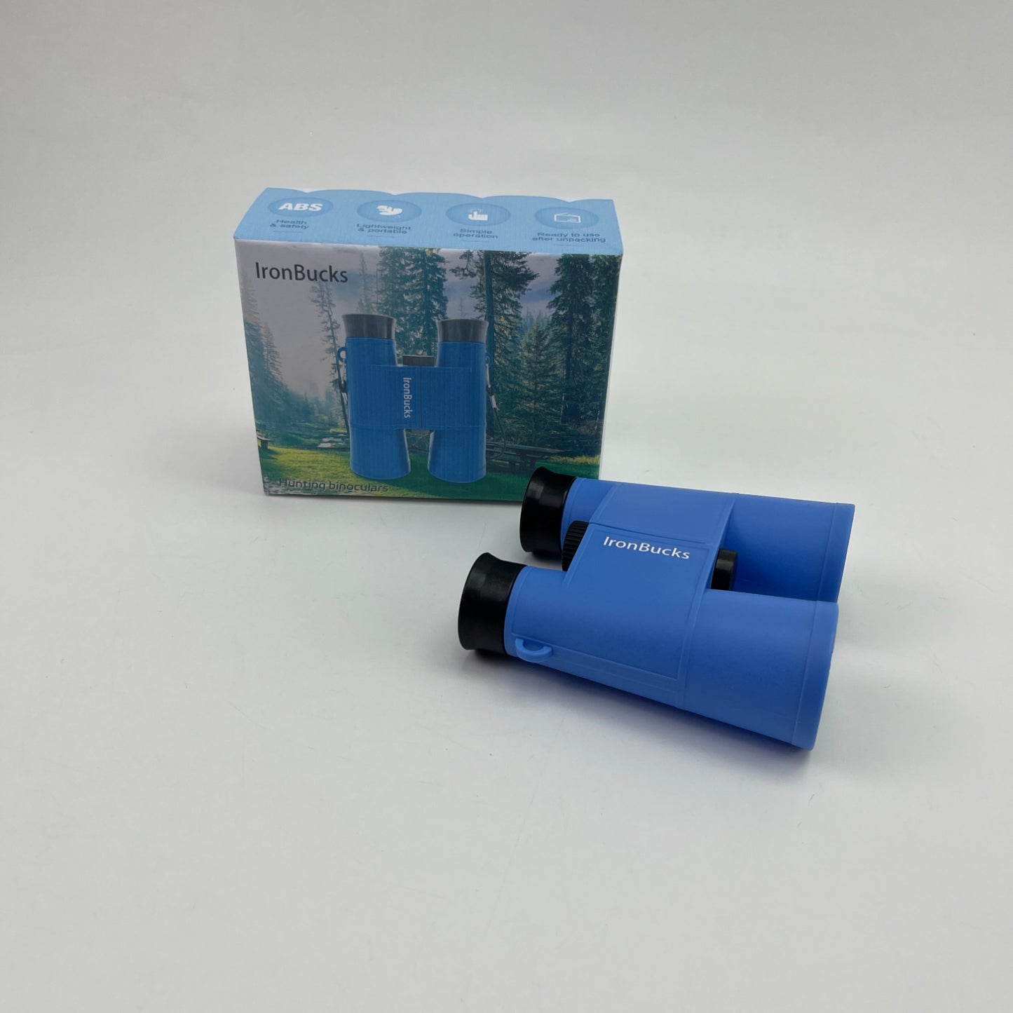 IronBucks  Hunting binoculars ,Large View Binoculars with Clear Low Light Vision - Lightweight Waterproof Binocular