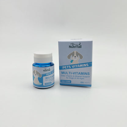 NutriTail  Vitamins for pets,Advanced Multivitamins for Dogs , Natural Daily Vitamin and Mineral Nutritional Supplement