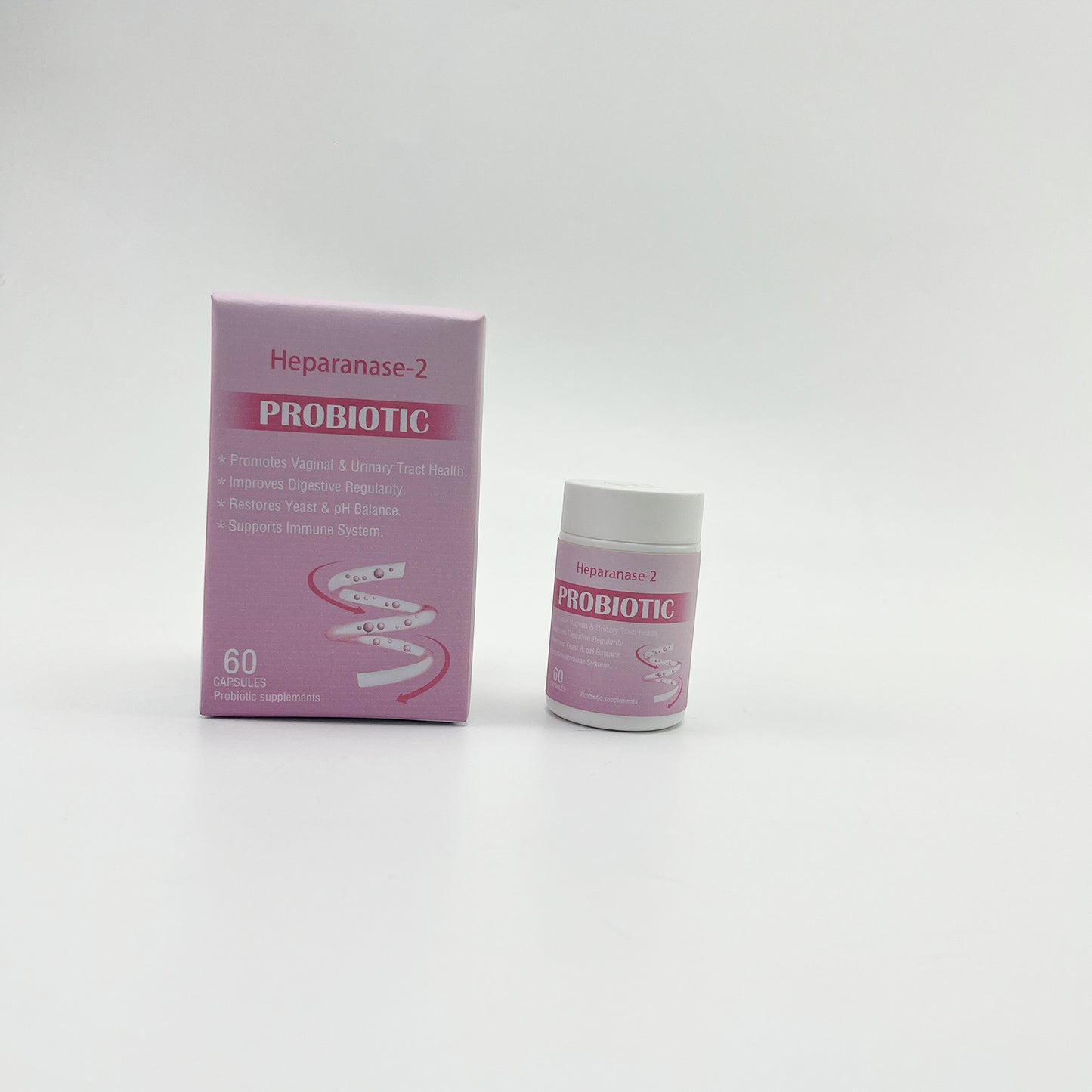Heparanase-2   Probiotic supplements , Feminine Health ,  Organic Prebiotics,  Women Probiotic