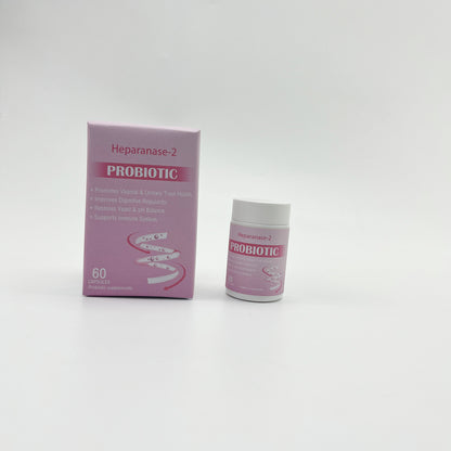 Heparanase-2   Probiotic supplements , Feminine Health ,  Organic Prebiotics,  Women Probiotic