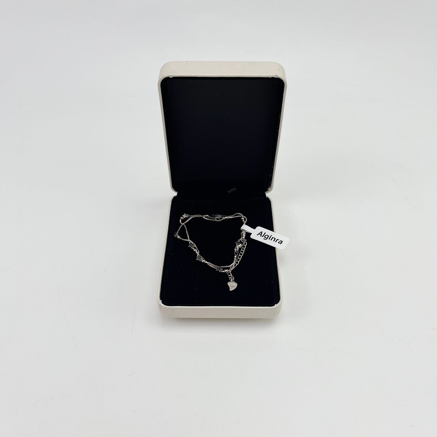 Alginra  Bracelets ,Silver Bracelet ,Dainty Silver Bracelets, Waterproof, Trendy Minimalist,  Bracelets for Women, Gift