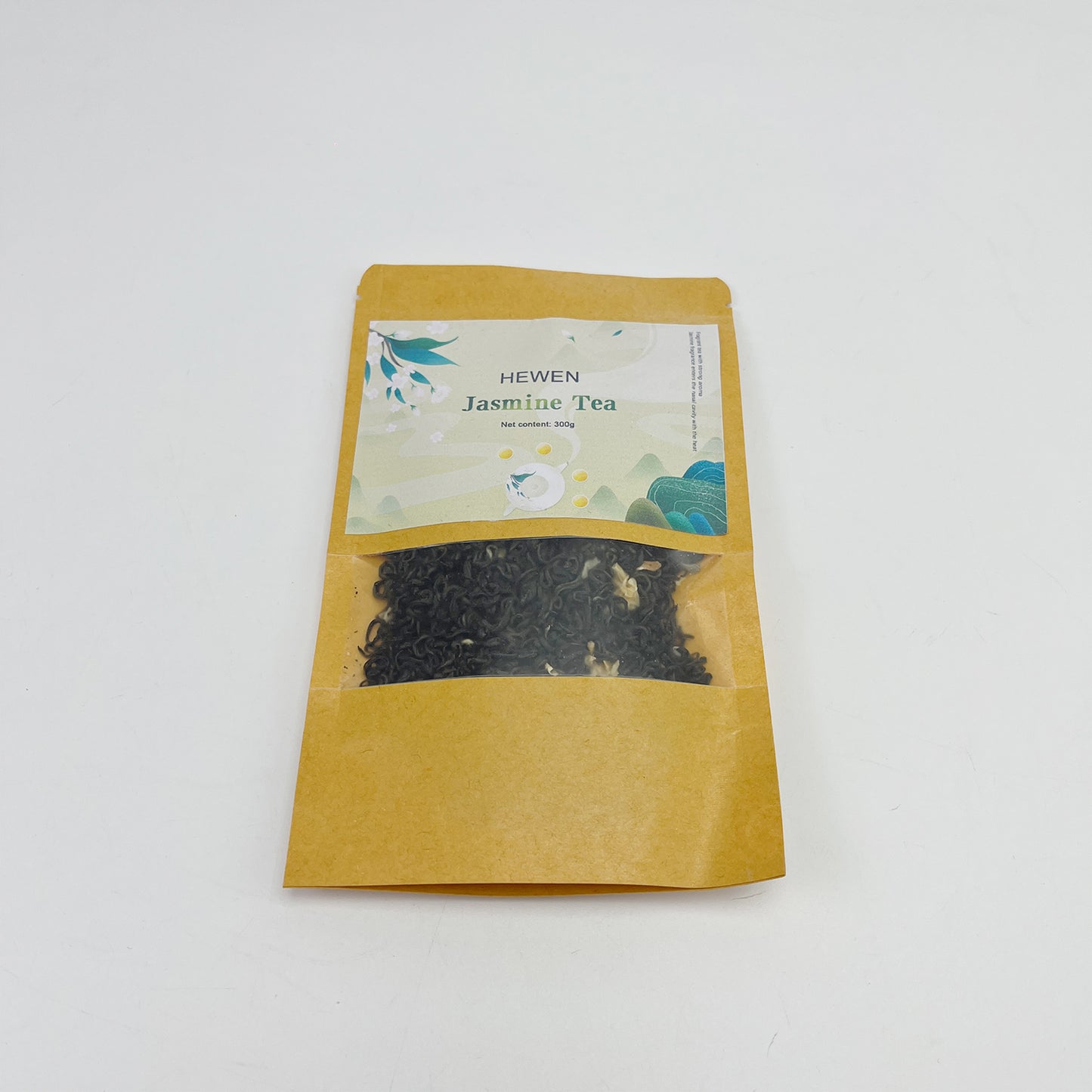 HEWEN  Jasmine te, Organic Jasmine Green Tea, 300g