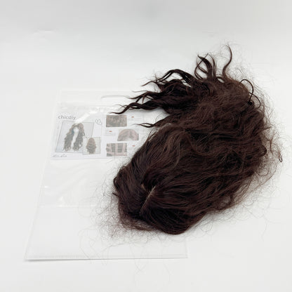 chicdiy   False hair , Women Long Curly Heat Resistant Black Hair Wig, for Girls Daily Party