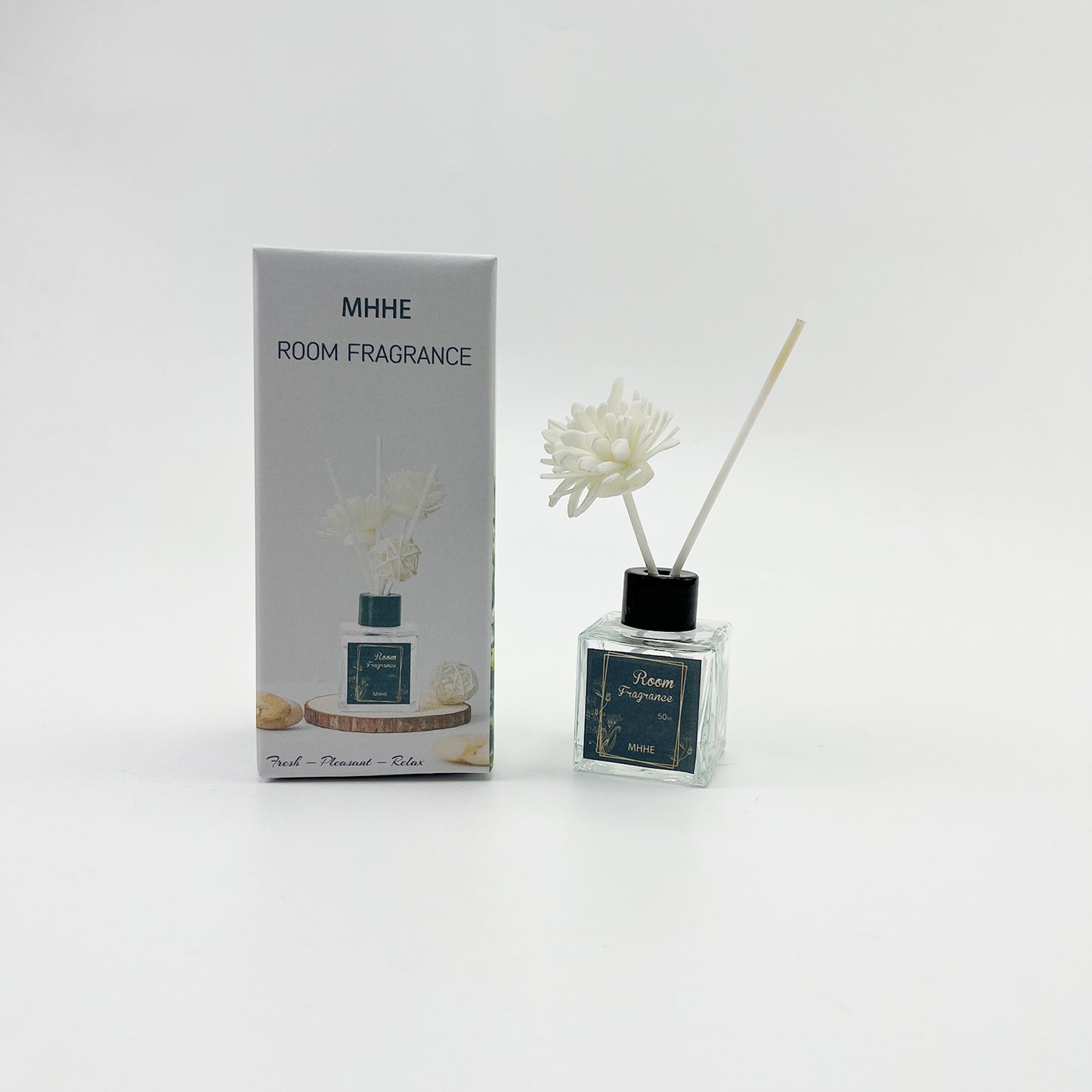 MHHE  Room fragrances,Home Fragrance Reed Diffuser for Bathroom Shelf Decor