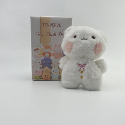 TENVERVE  Stuffed and plush toys,  Soft Stuffed Animals for Kids,for Little Hands, Cuddly Travel Toys