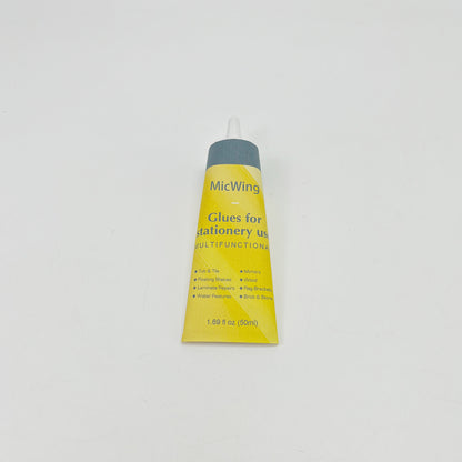 MicWing   Glues for stationery use, Liquid Clear Glues Adhesive, for Art Crafts Project for School Home