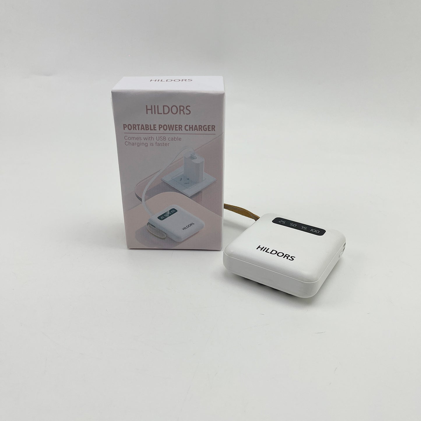 HILDORS  Portable power chargers  ,Portable Charger ,LCD Display Power Bank