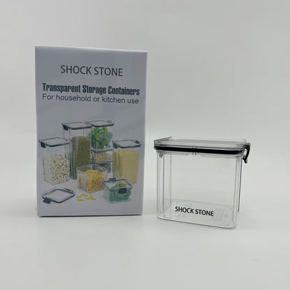 SHOCK STONE  Containers for household or kitchen use , Plastic Storage Containers for Kitchen & Pantry Organization and Storage