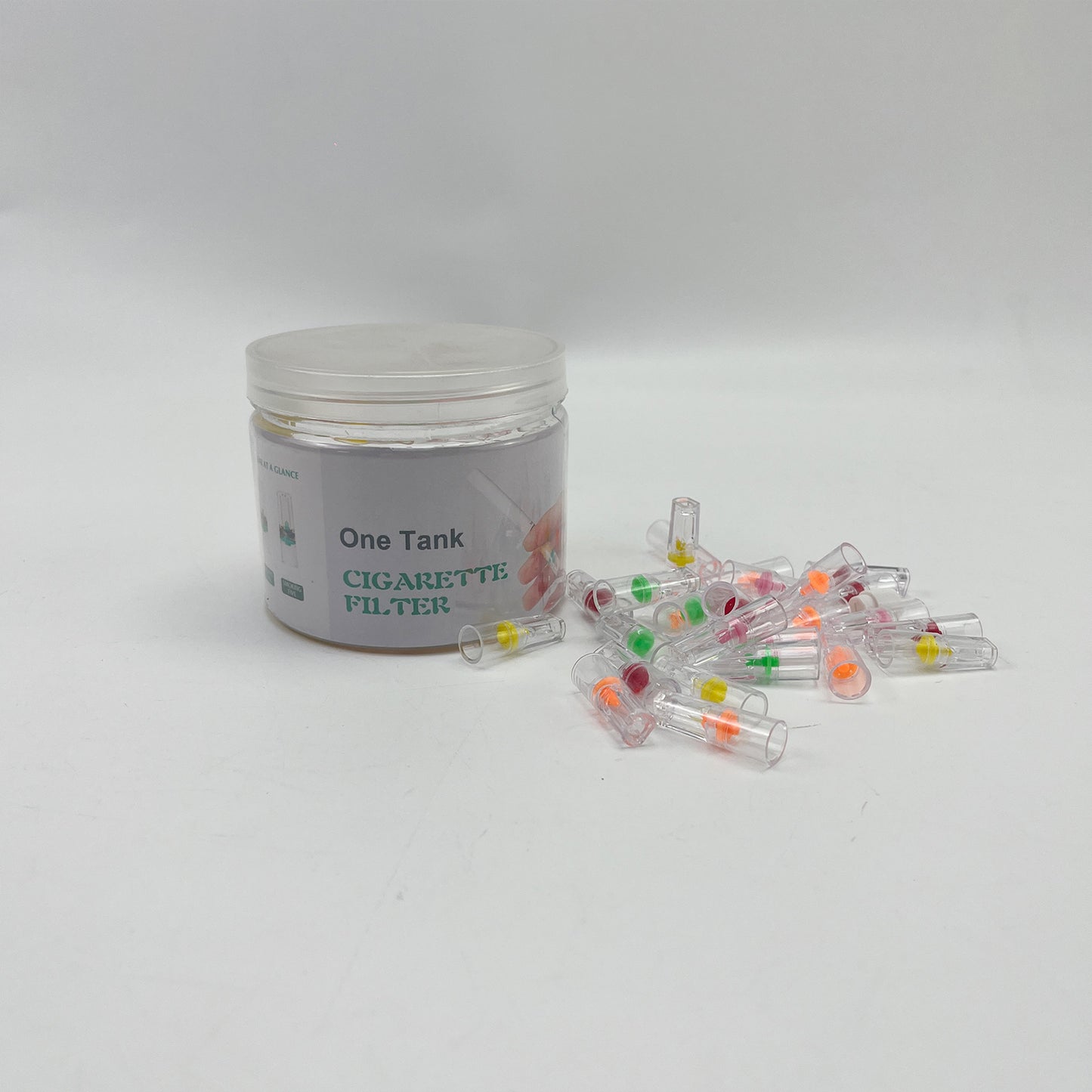 One Tank  Cigarette filters, Disposable Cigarette Filters for Smokers, Cigarette Holder Filter, Tobacco Filters
