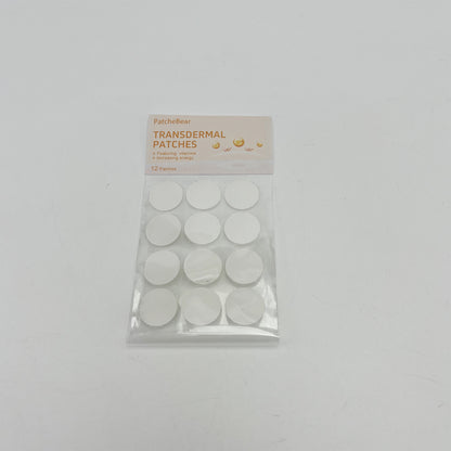 PatcheBear Transdermal patches featuring  vitamins for increasing energy ,Bioactive B Vitamins for Mood, Energy