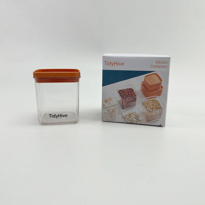 TidyHive  Kitchen containers  , BPA Free Plastic Kitchen Pantry Organizer,  for Flour Sugar Rice