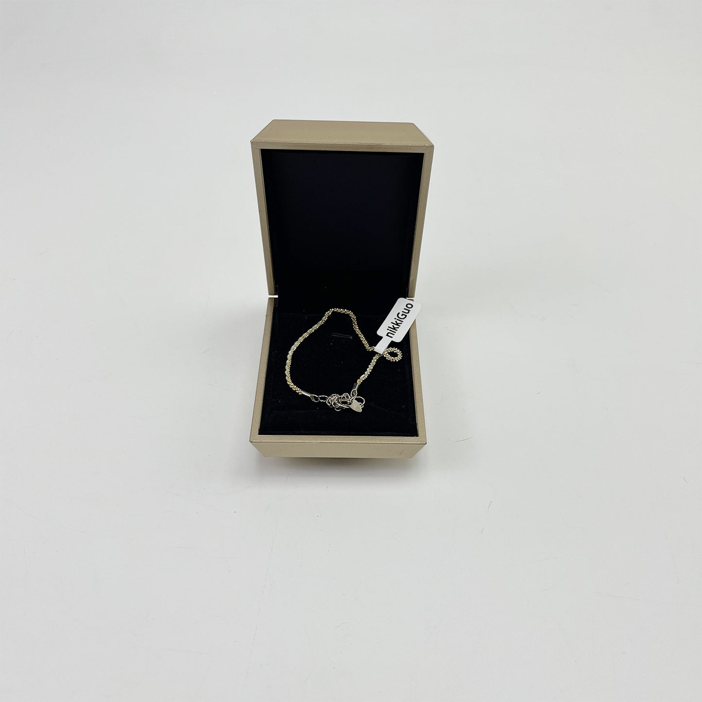 nikkiGuo  Bracelets ,Dainty Silver Bracelets for Women Trendy, 925 Sterling Silver Jewelry Set for Women Bracelets