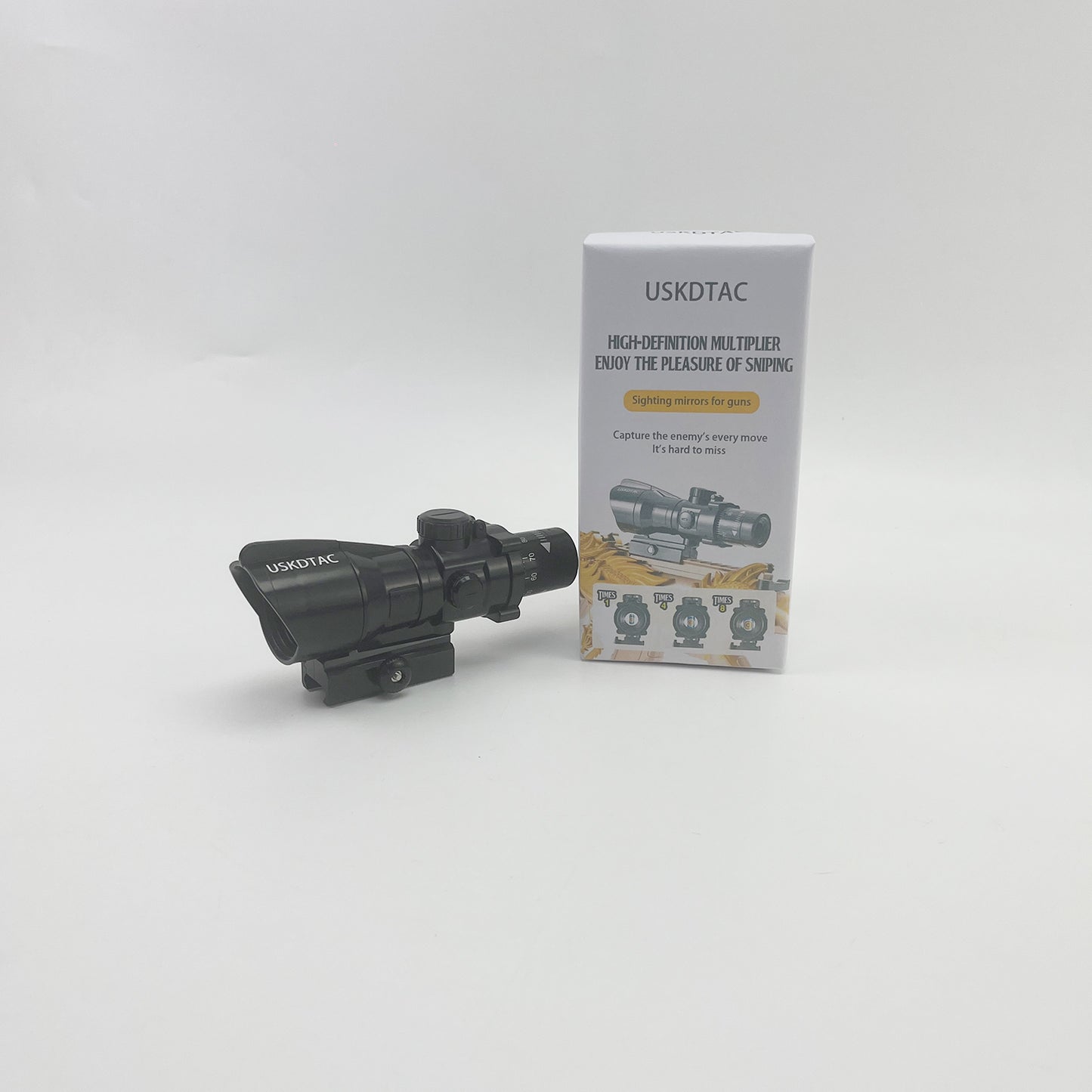 USKDTAC  Sighting mirrors for guns ,Focus Adjustment, Windage & Elevation Adjustable