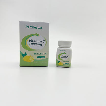 PatcheBear  Nutritional supplements  ,Strength Vitamin C 1000 mg, Dietary Supplement for Immune Support