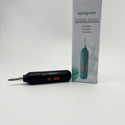 Springreen  Electric screwdrivers ,Small Cordless Screwdriver,Battery Operated,Rechargeable