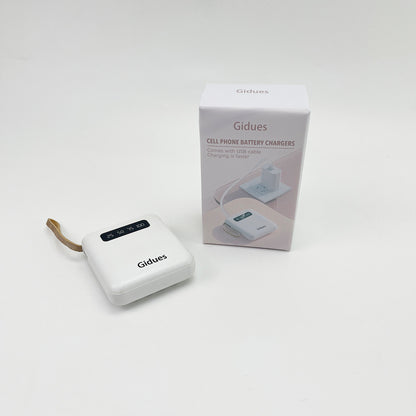 Gidues  Cell phone battery chargers ,Portable Charger Power Bank ,LED Display USB-C Portable Cell Phone Charger