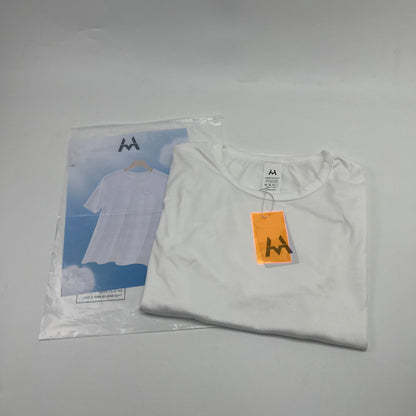 Tee shirts ,Running Gym Workout Short Sleeve Tee Shirts for Men,Crewneck Tee Shirts,White