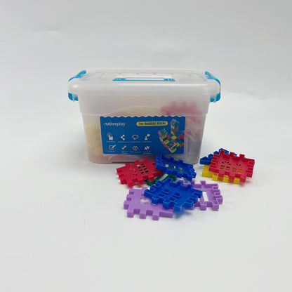 nativeplay  Toy construction blocks, Building Toys ,Interlocking Building Blocks for Toddlers and Kids