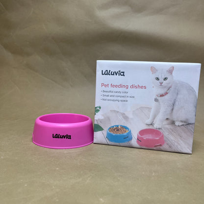 Luluvia   Pet feeding dishes, Pet Plastic Bowls, Plastic Dog Bowls for Puppy Dogs, Reusable Dog Food Bowl