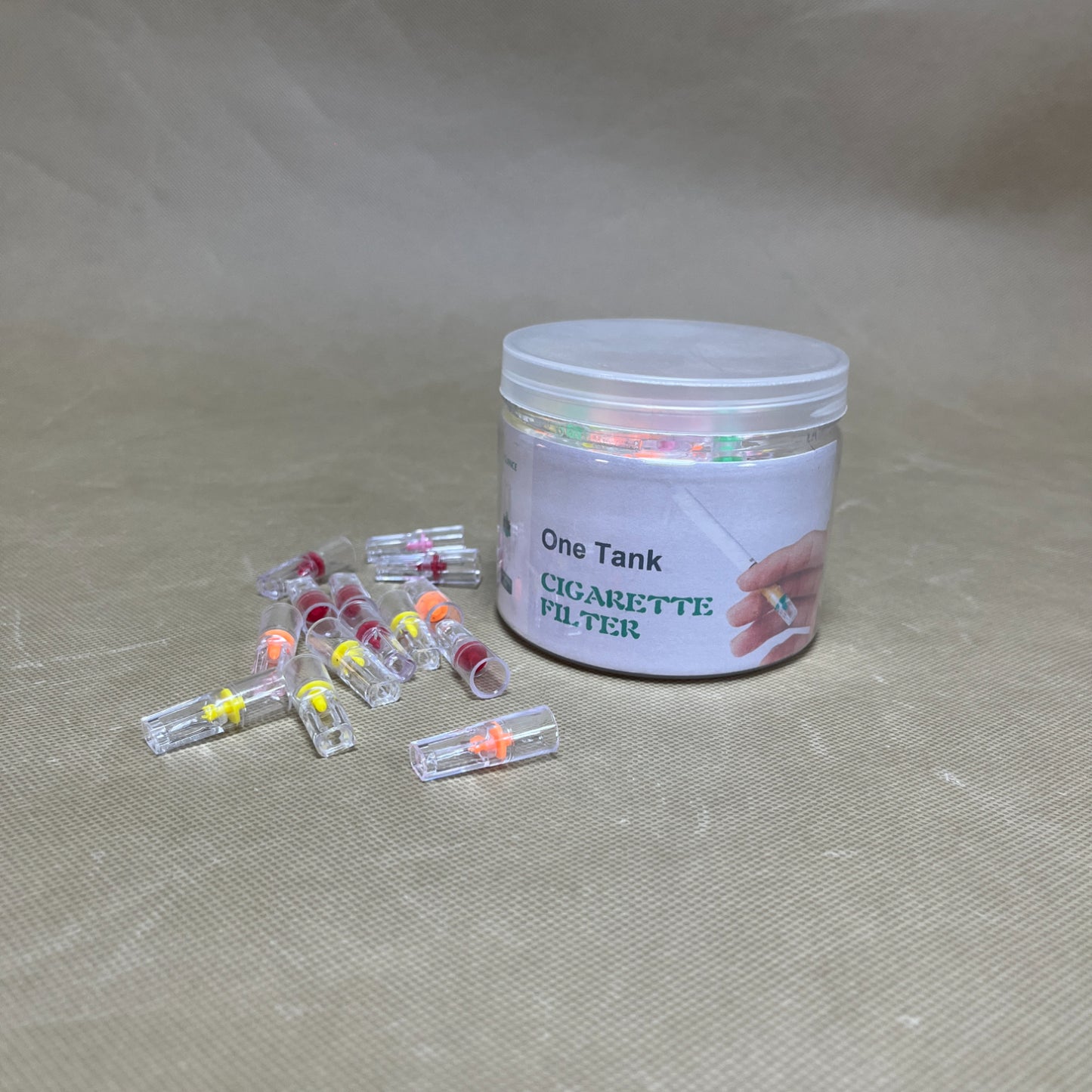 One Tank  Cigarette filters, Disposable Cigarette Filters for Smokers, Cigarette Holder Filter, Tobacco Filters